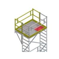 AX15 Cantilever Set Scaffold Support Accessory for Extended Working Reach, Heavy Duty Structural Component for Stable Access, Maintenance Safety and Industrial Platform Use